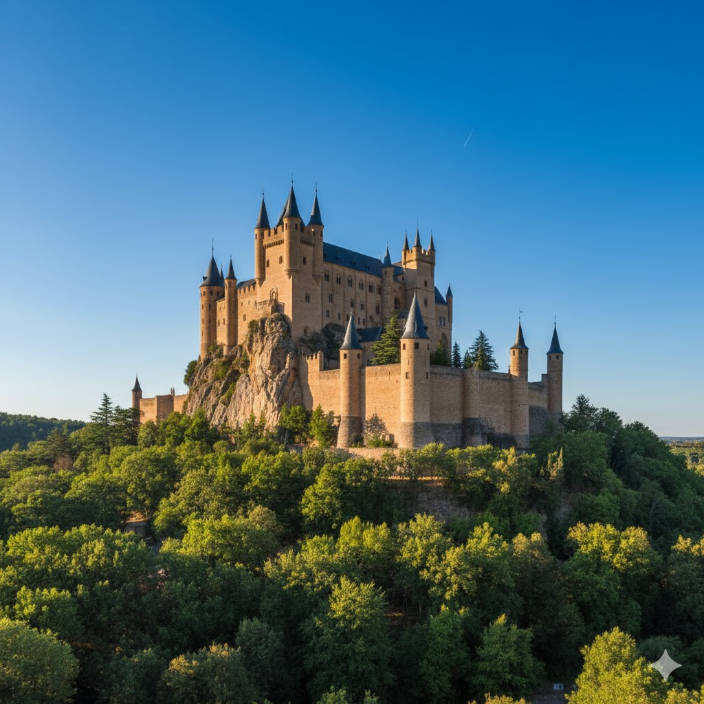 Alcázar de Segovia, ejemplo de la riqueza histórica y cultural incluida en la guía completa de España